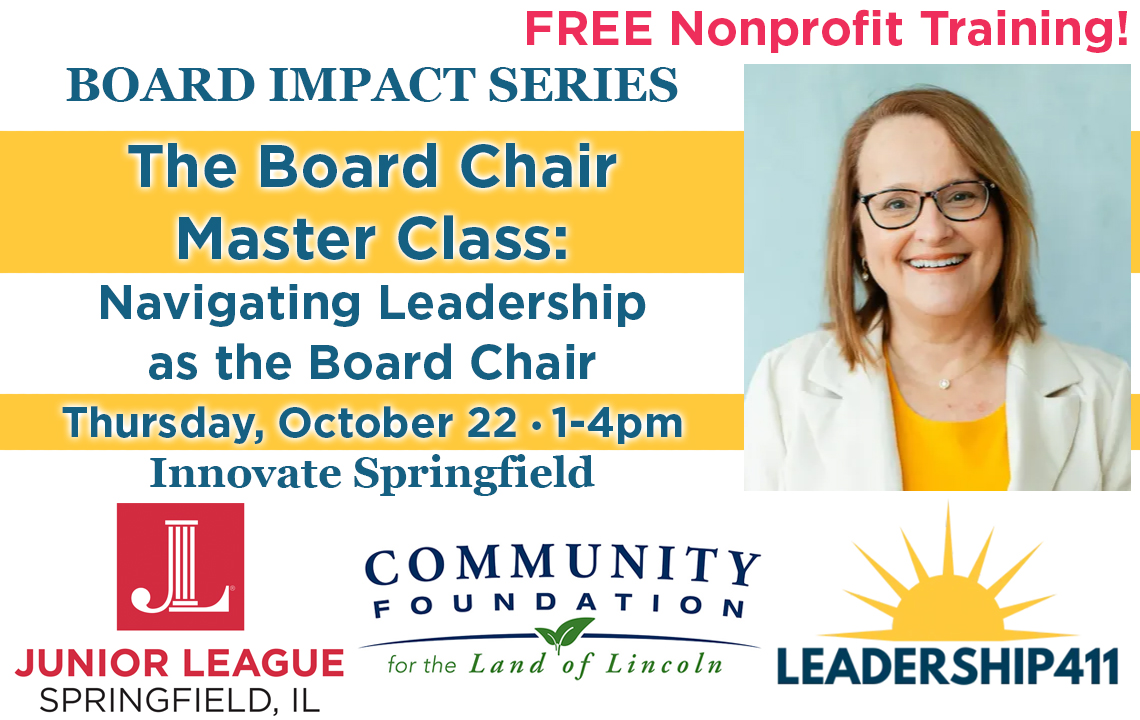 The Board Chair Master Class: Navigating Leadership as the Board Chair